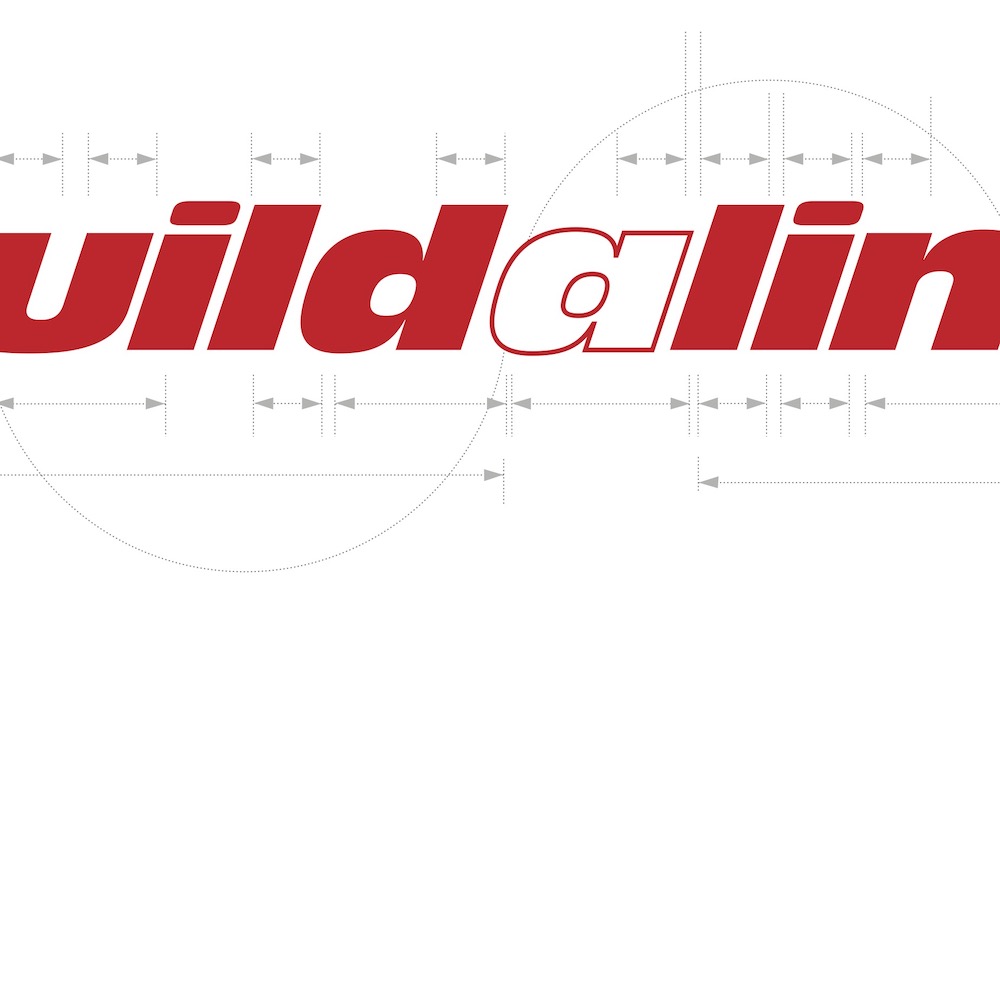 Buildaline Logo with lines